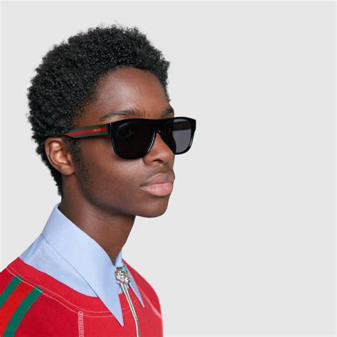 gucci thickness sunglasses|Gucci sunglasses for men.